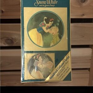 VTG NIB Snow White and the Seven Dwarfs Soundtrack Collector's Series